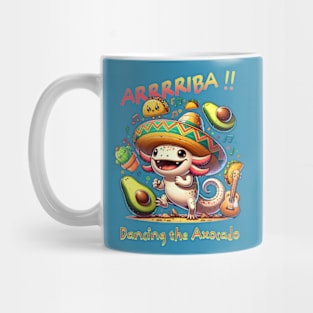 Cinco de Mayo - Funny Axolotl dance party Mug